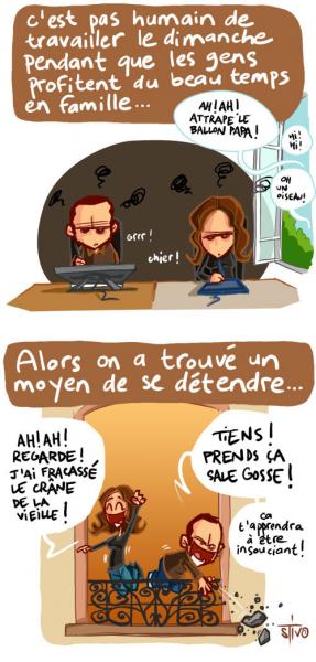 Les bonnes vieilles charrettes qui rendent sadique !